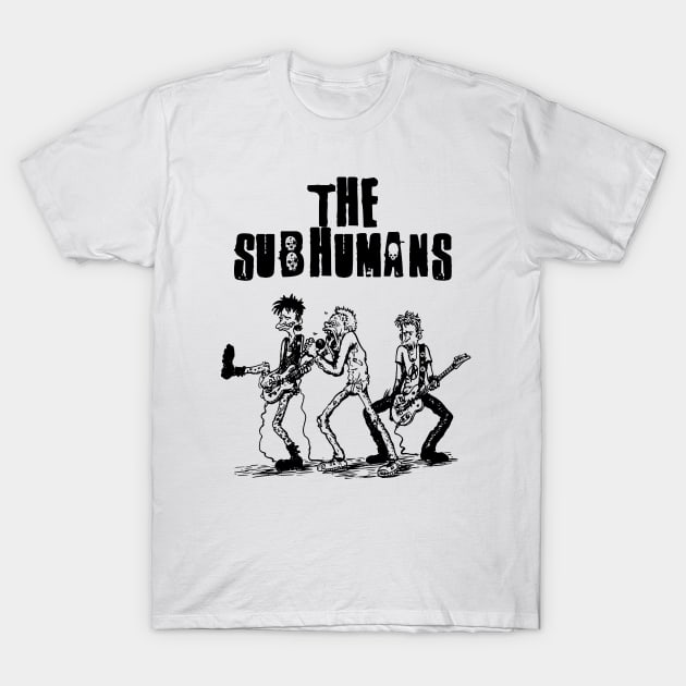 One show of The Subhumans T-Shirt by micibu